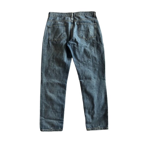 CALZEDONIA Embellished Pearl Ankle Jeans Size Small - Picture 10 of 10